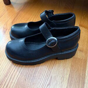 Vagabond Shoemakers Cosmo 2.0 Mary Jane Shoe Black Chunky Leather